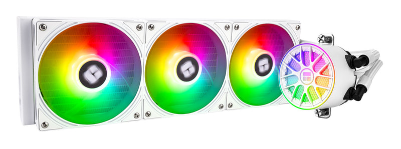 Thermalright Aqua Elite 360 ARGB WHITE V6 Processor Alt-i-en væskekøler 12 cm Hvid 1 stk