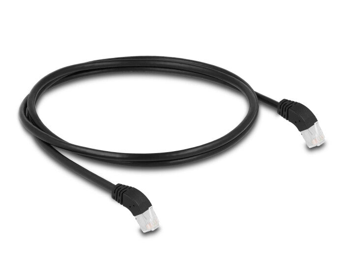 DeLOCK 80275 netværkskabel Sort 1 m Cat6a S/FTP (S-STP)