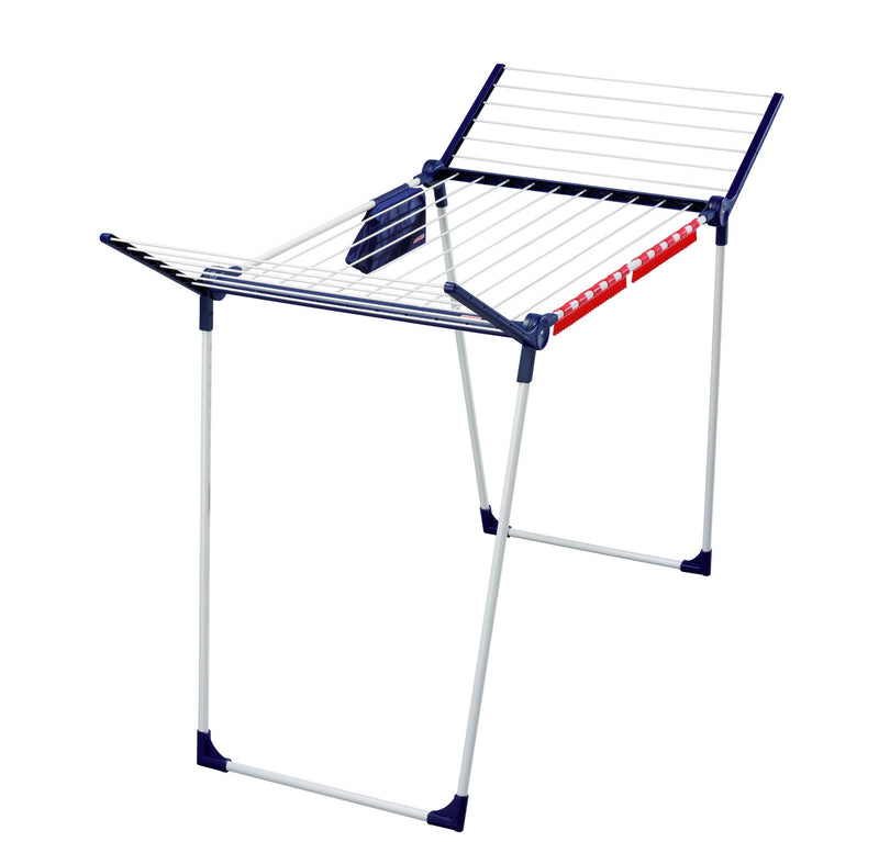Leifheit Pegasus 180 Plus Fritstående stativ Blå, Sølv
