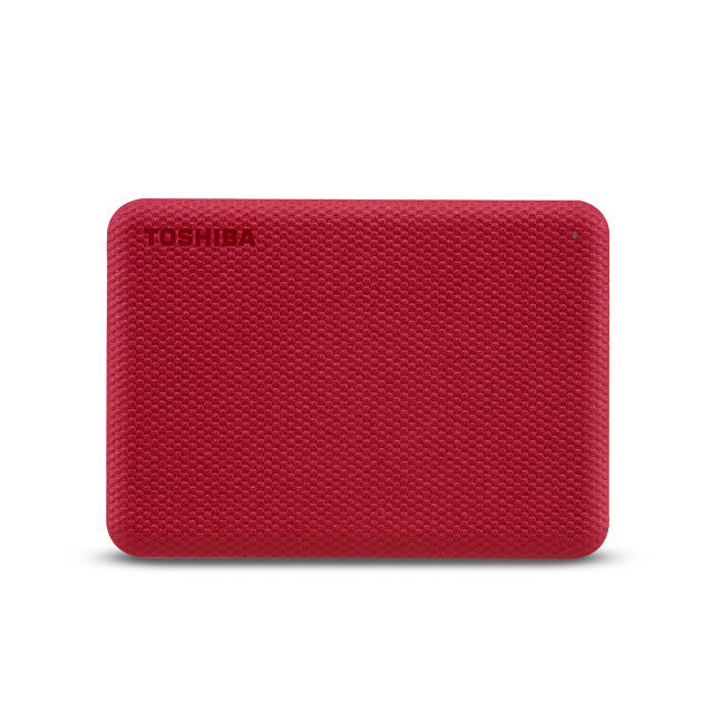 Toshiba Canvio Advance ekstern harddisk 2 TB 2.5" USB Type-A 2.0/3.2 Gen 1 (3.1 Gen 1) Rød