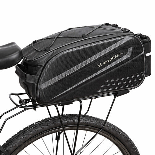 Wozinsky 5907769384905 cykeltaske & kurv Bagside 14 L Polyester, Polyurethan, EVA (ethylenvinylacetat) Sort