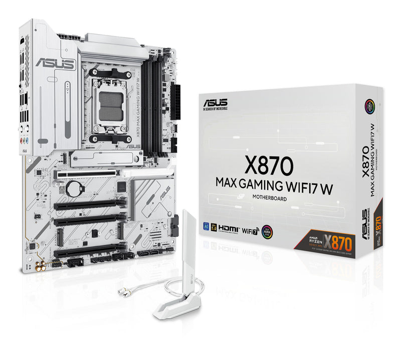 ASUS X870 MAX GAMING WIFI7 W AMD X870 Sokkel AM5 ATX