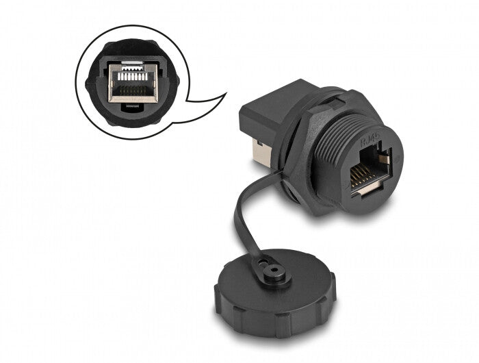DeLOCK 87251 netværks-splitter Sort