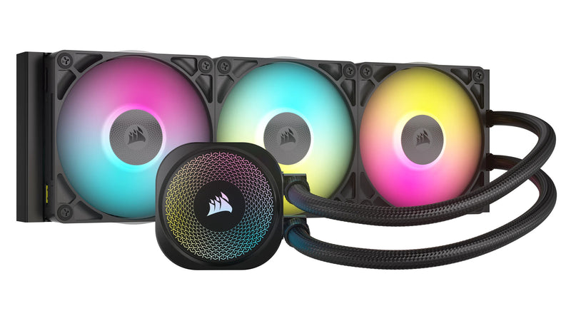 Corsair iCUE LINK TITAN RX RGB Processor Alt-i-en væskekøler 12 cm Sort 1 stk