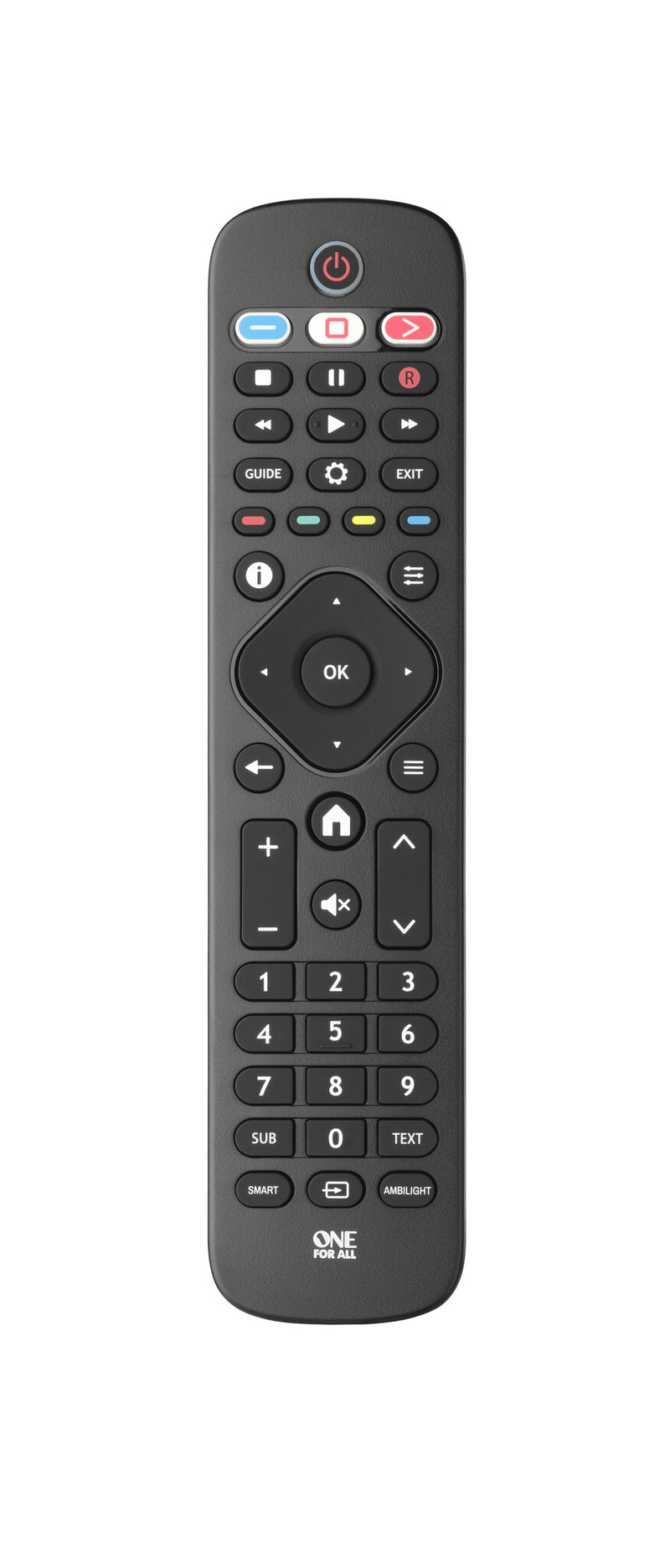 One For All TV Replacement Remotes TV-erstatningsfjernbetjening fra Philips