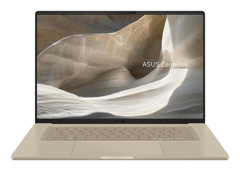 ASUS Zenbook A16 UX3607OA-SQ024X Copilot+ PC Snapdragon X2E-94-100 Laptop 40,6 cm (16") 3K 48 GB LPDDR5x-SDRAM 1 TB SSD Wi-Fi 7 (802.11be) Windows 11 Pro Beige
