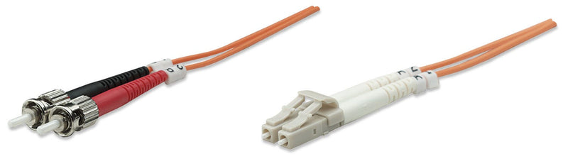 Intellinet 2m LC/ST InfiniBand og fiberoptisk kabel Orange