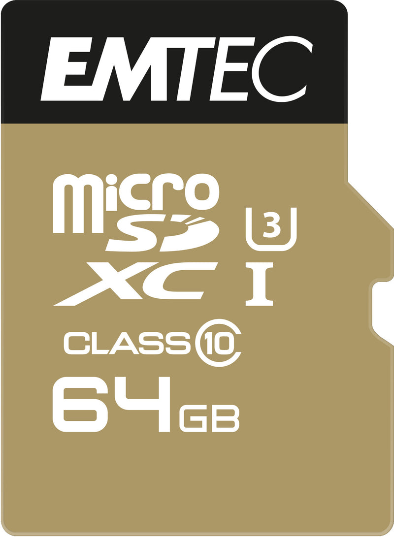 Emtec ECMSDM64GXC10SP hukommelseskort 64 GB MicroSDXC Klasse 10