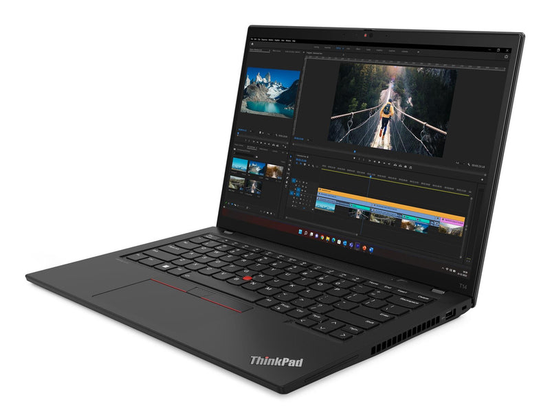 T1A Lenovo ThinkPad T14 Gen 4 Refurbished Intel® Core™ i7 i7-1365U Laptop 35,6 cm (14") 32 GB 256 GB SSD Windows 11 Pro Sort