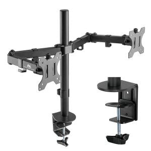 Maclean MC-884 skærmbeslag og -stativer 81,3 cm (32") Skrivebord Sort