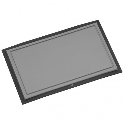 WMF Touch 32 x 20 cm køkken skærebræt Plast, Rustfrit stål Sort, Grå