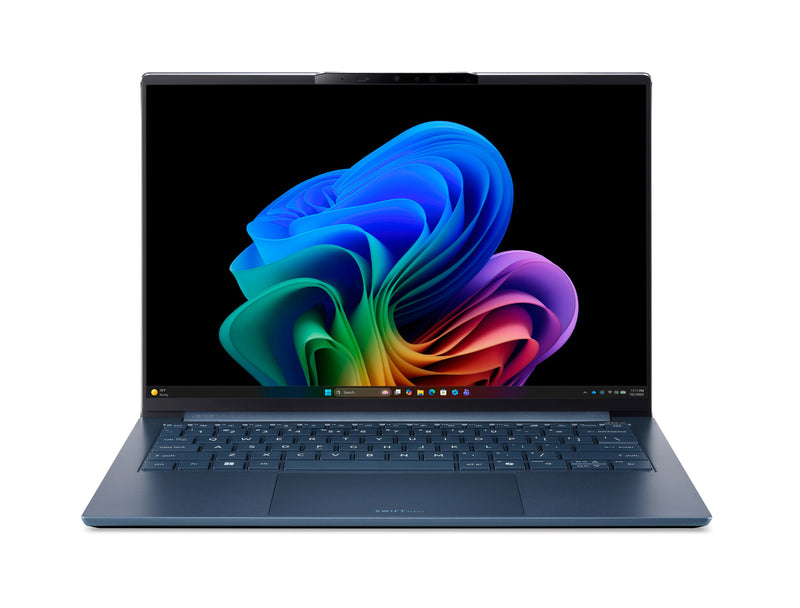 Acer Swift Go 14 AI Intel SFG14-I71-77CS Copilot+ PC Intel Core Ultra 7 355 Laptop 35,6 cm (14") WUXGA 16 GB LPDDR5x-SDRAM 512 GB SSD Wi-Fi 7 (802.11be) Windows 11 Home Blå