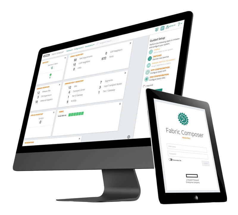 HPE Aruba Networking Fabric Composer Device Management Service Tier 3 Switch 5y Subscription E-STU Abonnement 3 År