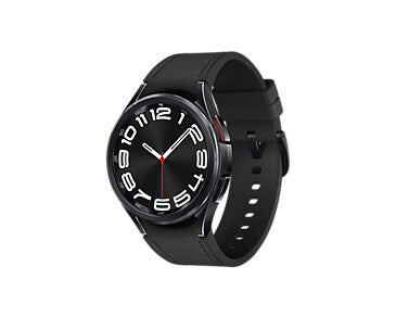 Samsung Galaxy Watch6 Classic SM-R955F 3,3 cm (1.3") OLED 43 mm Digital 432 x 432 pixel Berøringsskærm 4G Sort Wi-Fi GPS (satellit)