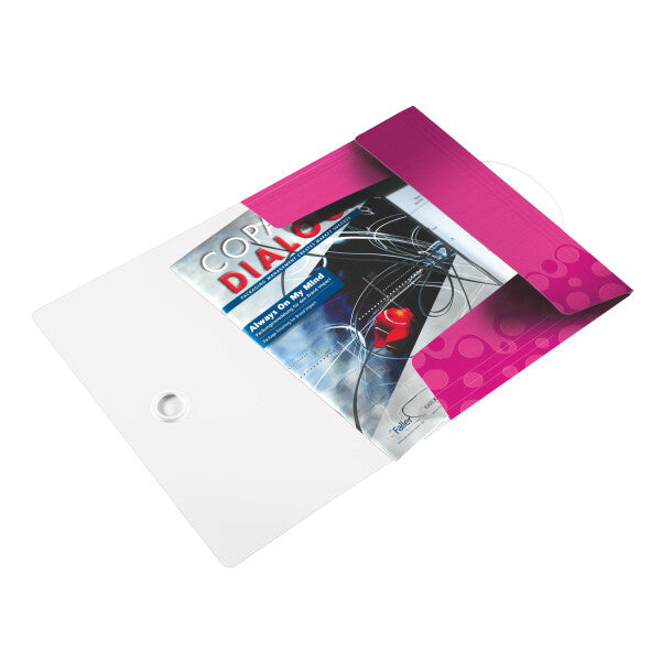 Leitz 3-klap mappe WOW PP A4