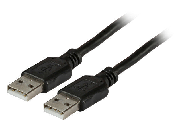 EFB Elektronik K5253SW.0,5 USB-kabel USB 2.0 0,5 m USB A 0,48 Gbit/sek. Sort