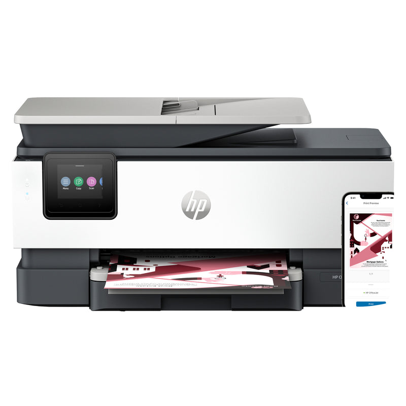 HP OfficeJet Pro 8122e Trådløst All-in-One Farve Printer, Instant Ink; 2-sidet printning