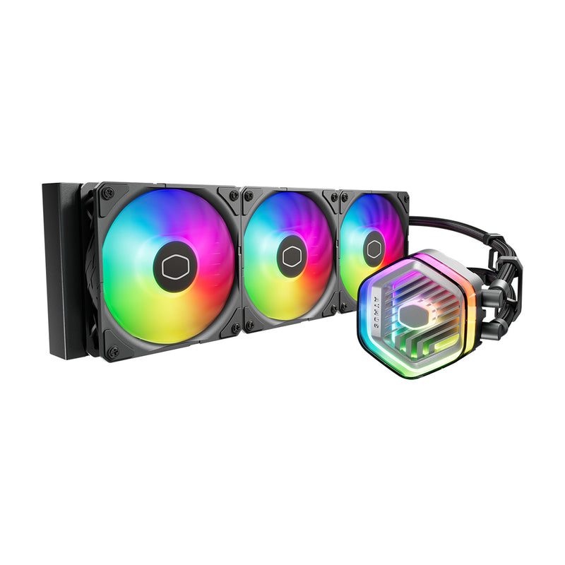 Cooler Master MasterLiquid 360 ATMOS Processor Alt-i-en væskekøler 12 cm Sort