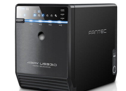 Fantec QB-35US3-6G HDD kabinet Sort 3.5"