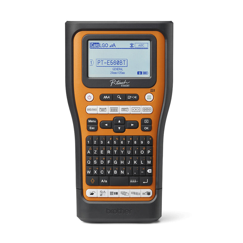 Brother PT-E560BTSP etiketprinter Termisk overførsel 180 x 180 dpi 30 mm/sek. Kabel & trådløs HSE/TZe Bluetooth QWERTY
