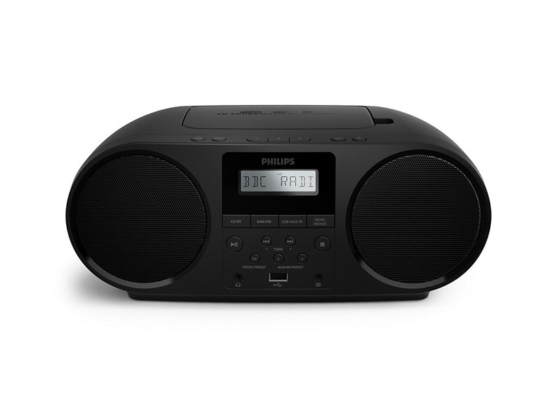 Philips TAZ6000/10 CD-afspiller Sort Bærbar CD-afspiller