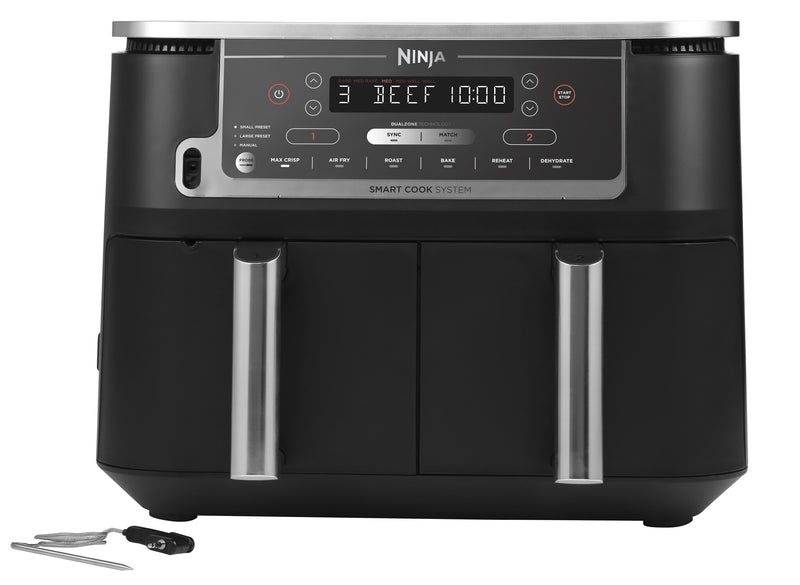Ninja AF451EU frituregryde Enkelt 9,5 L 2470 W Varmluftsteger Sort
