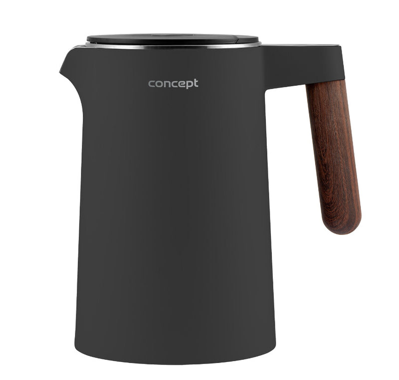 Concept RK3305 elkedel 1,5 L 2200 W Sort