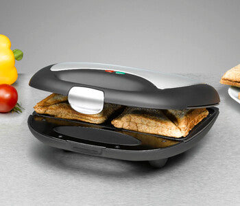 Rommelsbacher ST 710 sandwichtoaster 700 W Sort, Sølv
