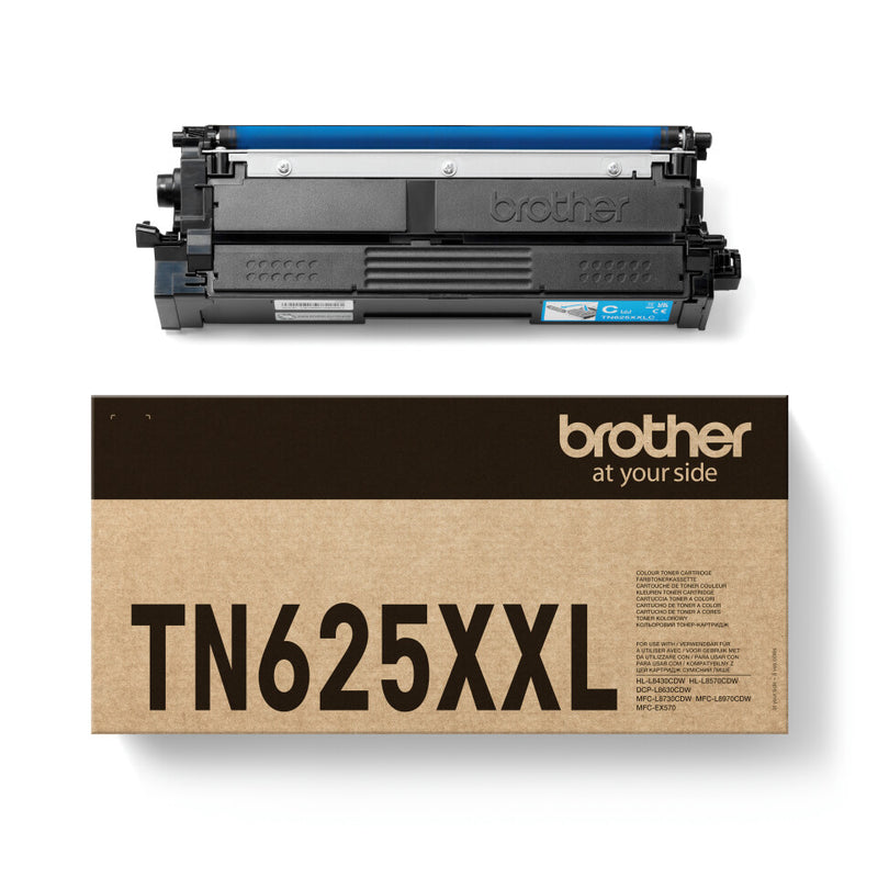 Brother TN-625XXLC tonerpatron 1 stk Original Blå
