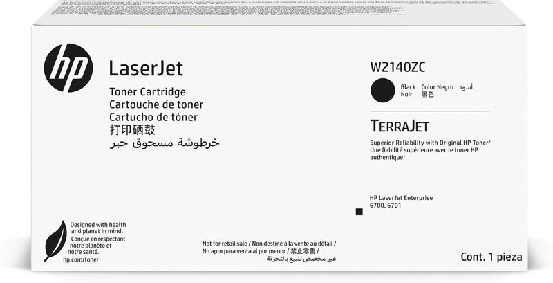 HP W2140ZC original Contract LaserJet-tonerpatron, sort