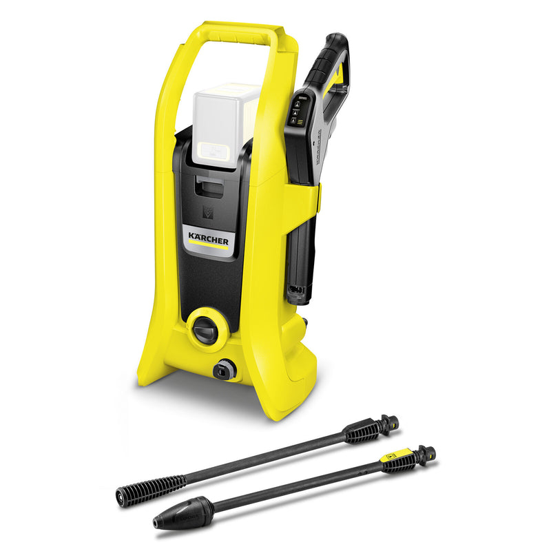 Kärcher K 2 Battery højtryksrenser Kompakt Batteri 340 l/t Sort, Gul