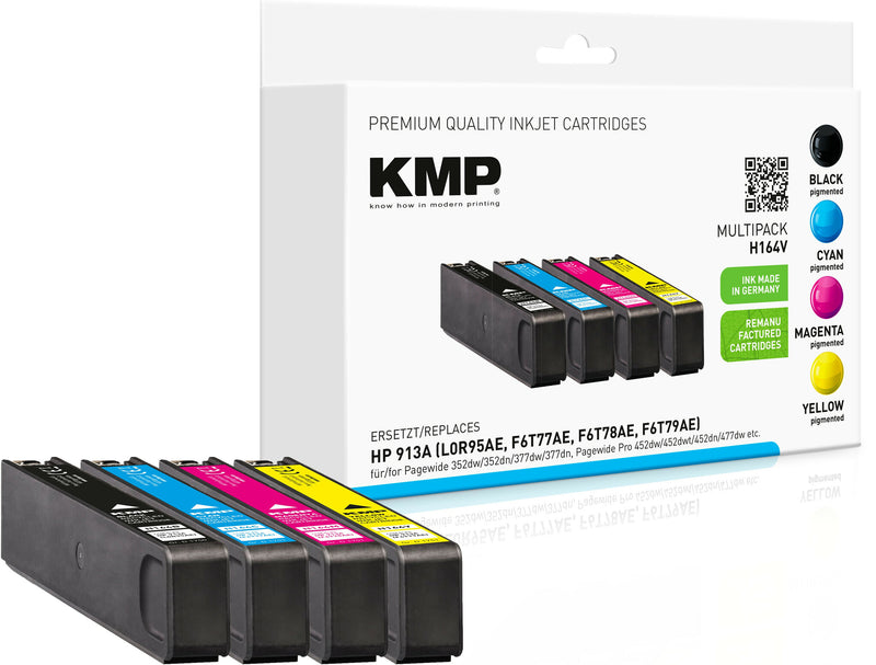 KMP 1750,4005 tonerpatron 4 stk Kompatibel Sort, Blå, Magenta, Gul