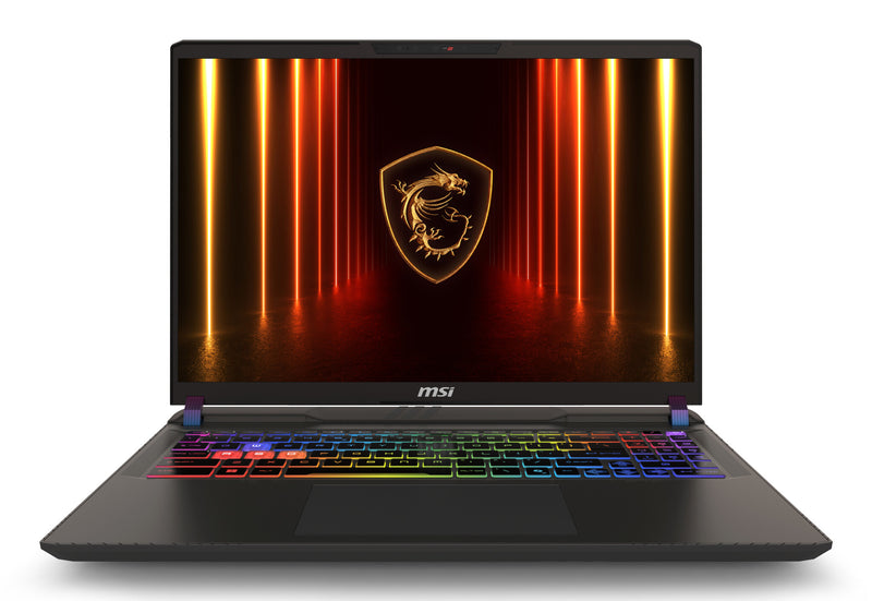 MSI Vector 16 HX AI A2XWIG-048DE Intel Core Ultra 9 275HX Laptop 40,6 cm (16") Quad HD+ 32 GB DDR5-SDRAM 1 TB SSD NVIDIA GeForce RTX 5080 Wi-Fi 6E (802.11ax) Windows 11 Home Grå