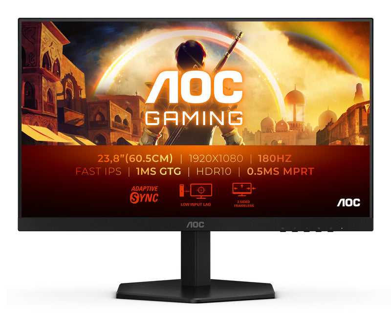 AOC G4 24G42E computerskærm 60,5 cm (23.8") 1920 x 1080 pixel Fuld HD LCD Sort