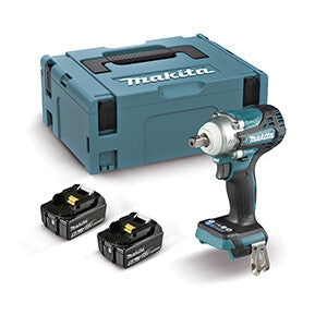 Makita DTW301RTJ elektrisk skiftenøgle 1/2" 3200 rpm 580 Nm 18 V
