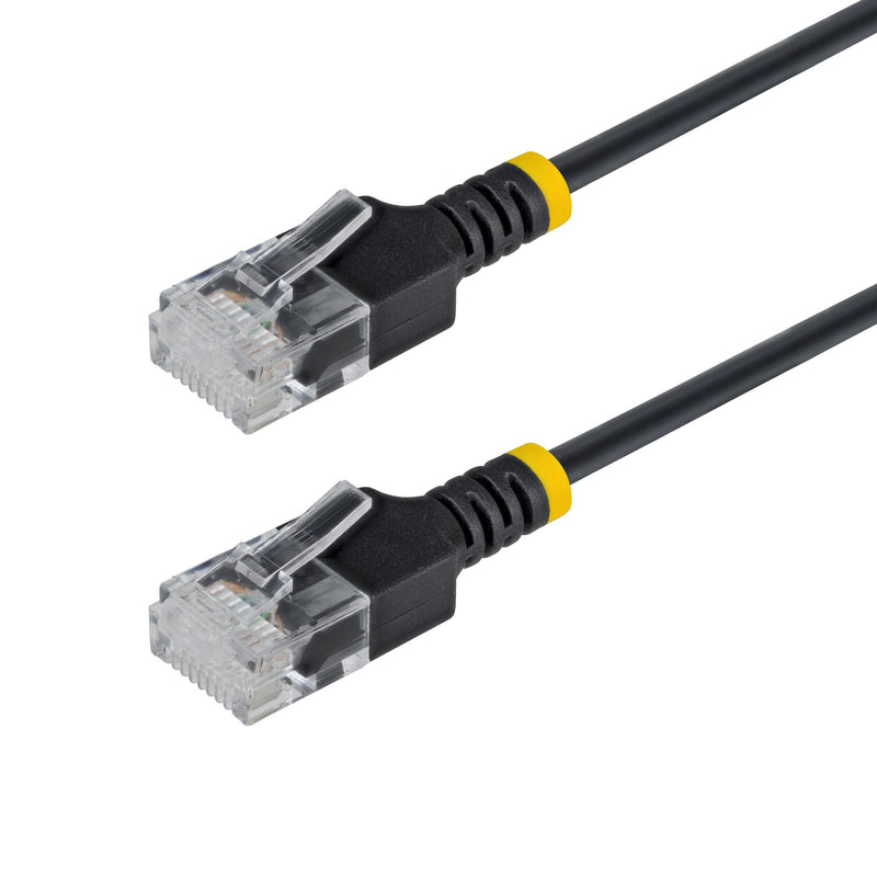 StarTech.com N6APATUTP34BKS3M netværkskabel Sort 3 m Cat6a U/UTP (UTP) Rund
