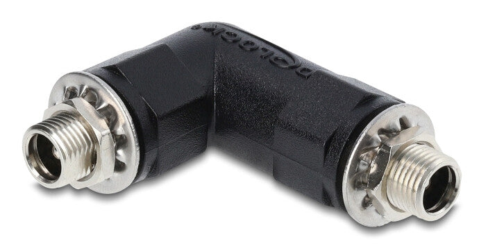 DeLOCK 90944 kabel kønsskifter DC 5.5 x 2.5 mm Sort
