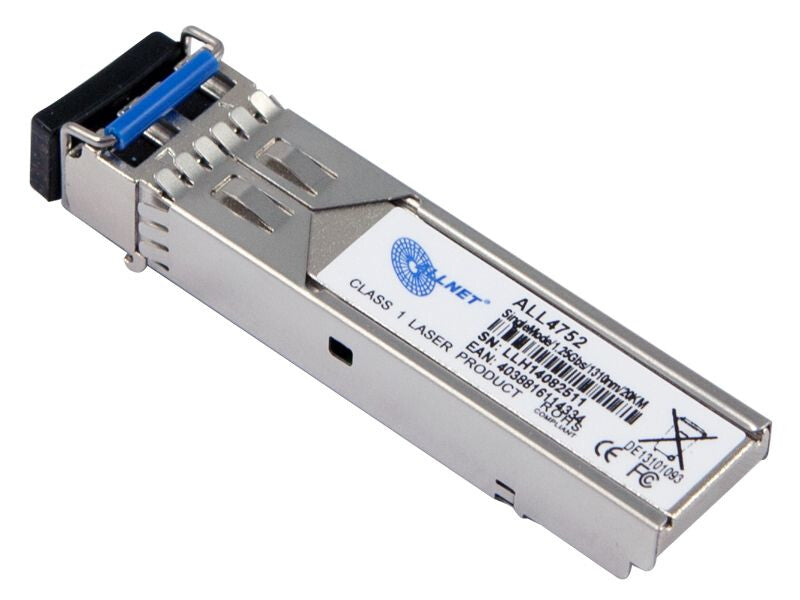 ALLNET ALL4752-INDU modul til netværksmodtager Fiberoptisk 1000 Mbit/s SFP
