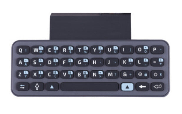 Alcatel-Lucent Enterprise ALE-10 tastatur Kontor QWERTY Engelsk Sort