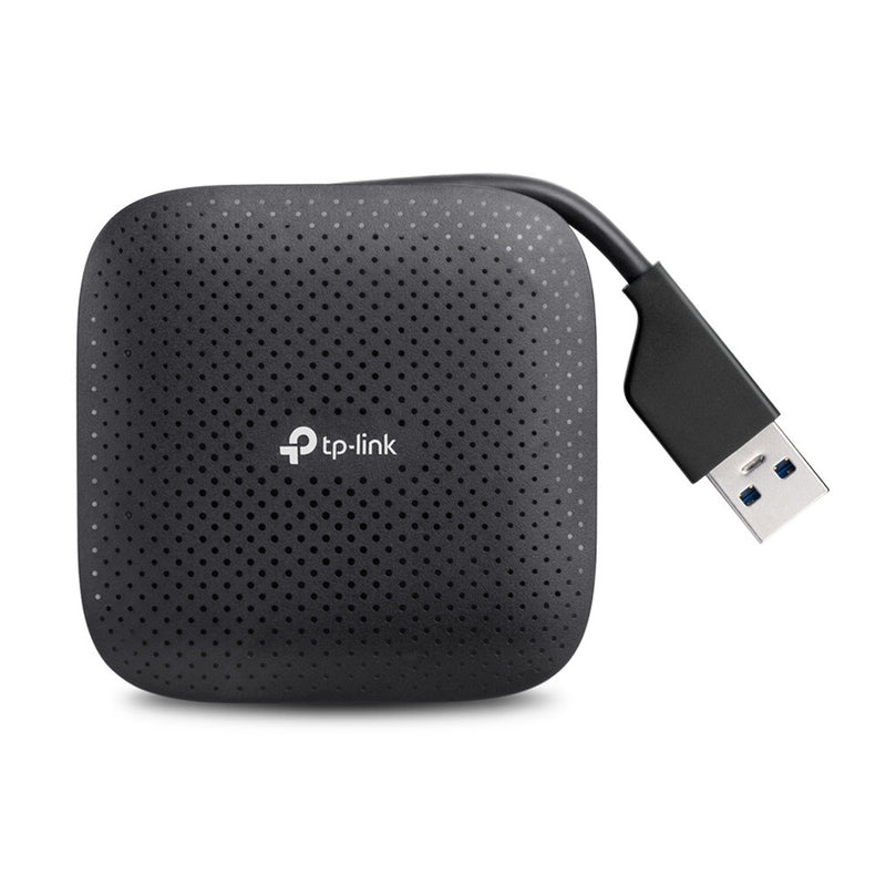 TP-Link UH400 interface hub USB 3.2 Gen 1 (3.1 Gen 1) Type-A 5000 Mbit/s Sort