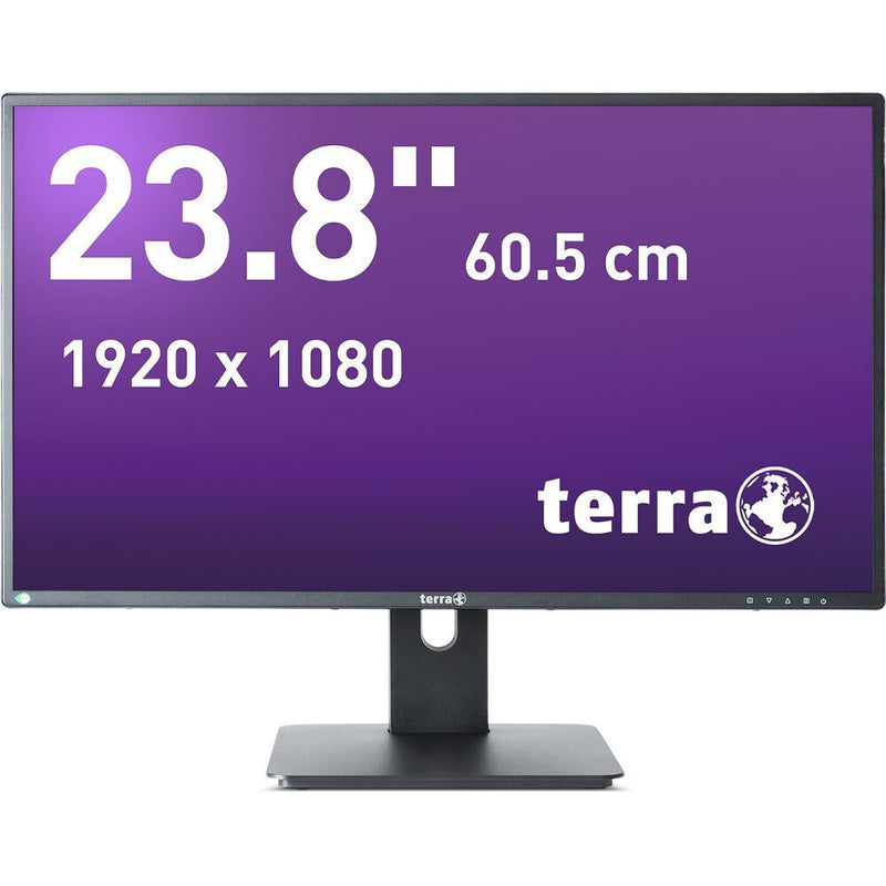 TERRA 3030250 computerskærm 60,5 cm (23.8") 1920 x 1080 pixel Fuld HD LED Sort