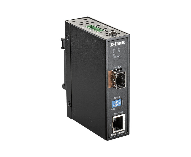 D-Link DIS-M100G-SW netværksomformer til medie 4000 Mbit/s Multitilstand, Enkeltilstand Sort
