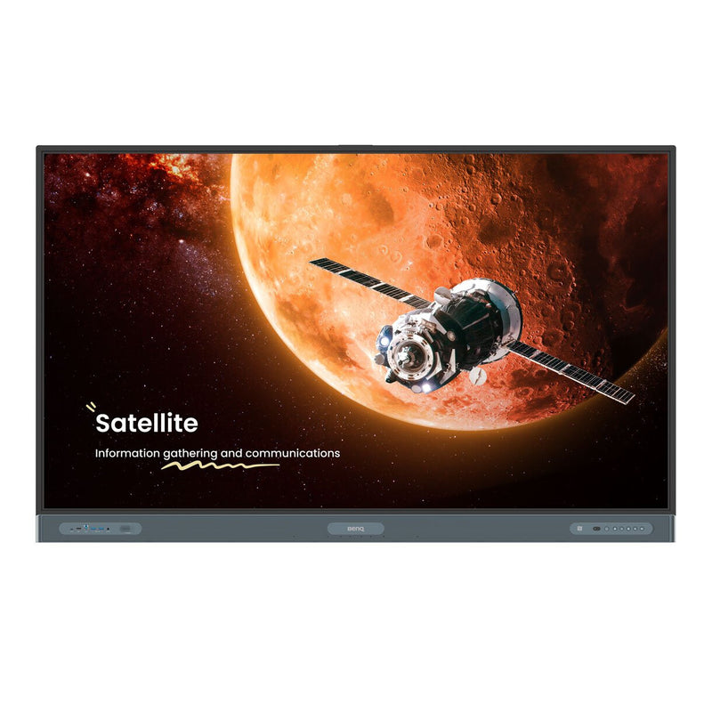 BenQ RP7504 Interaktivt whiteboard 190,5 cm (75") 3840 x 2160 pixel Berøringsskærm Sort