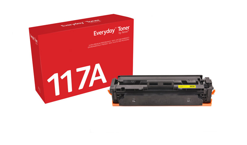 Everyday™ Gul Toner by Xerox compatible with HP 117A (W2072A), Standard kapacitet