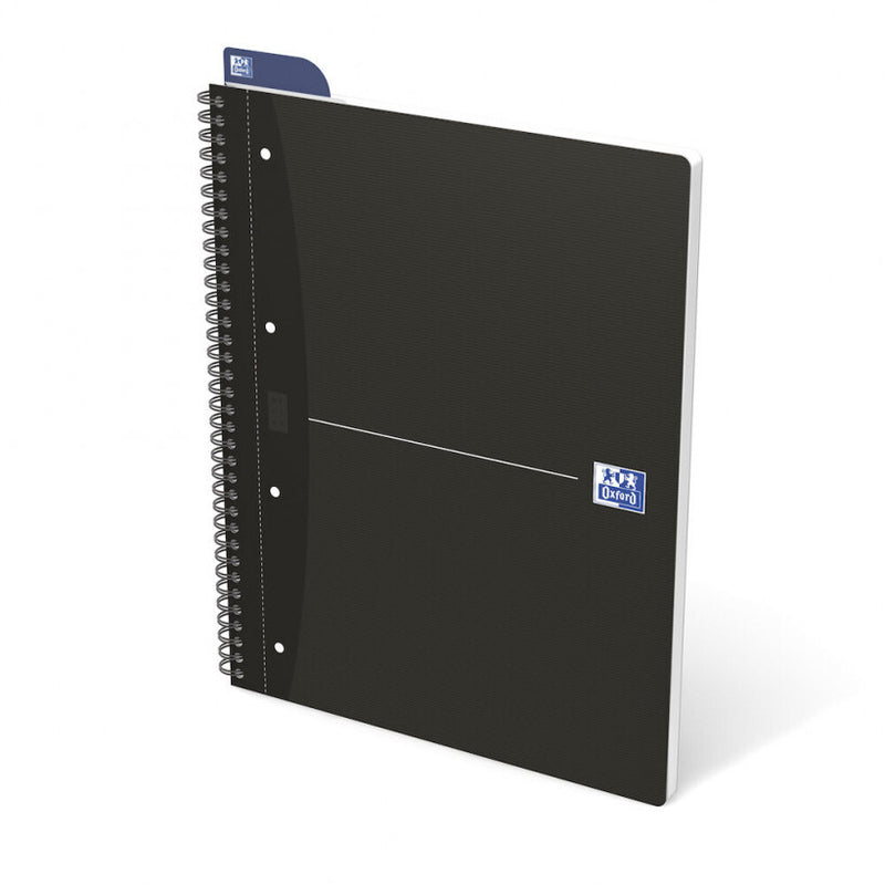 Oxford Essentials blok og notesblok A4+ 70 ark Sort