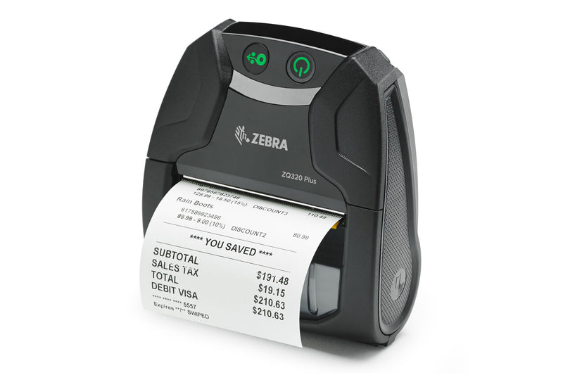 Zebra ZQ32-A0W04TE-00 etiketprinter Direkte termisk 203 x 203 dpi 100 mm/sek. Kabel & trådløs Wi-Fi Bluetooth
