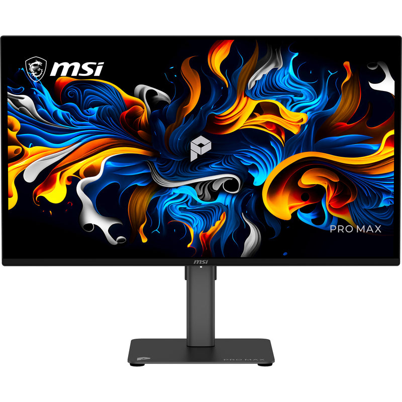 MSI Pro MAX 271UPX12G computerskærm 67,3 cm (26.5") 3840 x 2160 pixel UltraWide Full HD QD-OLED Sort
