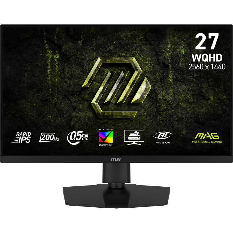 MSI MAG 274QPF E20 computerskærm 68,6 cm (27") 2560 x 1440 pixel Wide Quad HD LCD Sort
