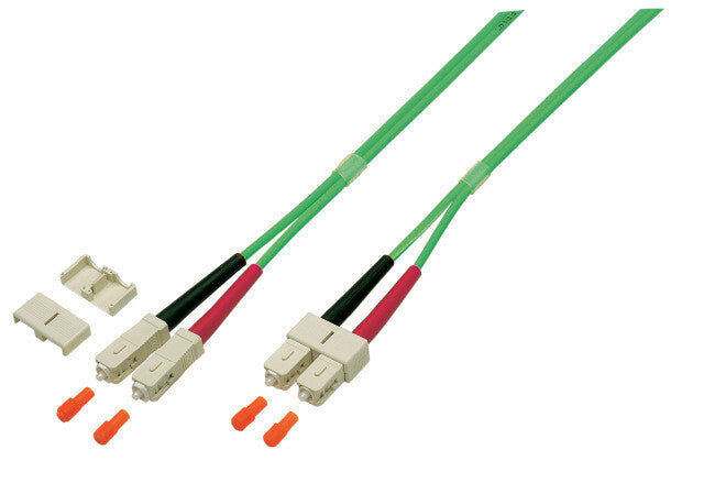 EFB Elektronik O0318.5OM5 InfiniBand og fiberoptisk kabel 5 m 2x SC Grøn