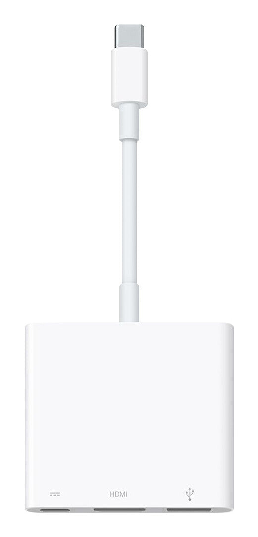 Apple MW5M3ZM/A interface hub USB Type-C Hvid